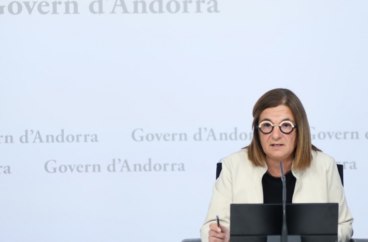 La ministra d'Afers Socials, Trini Marín.