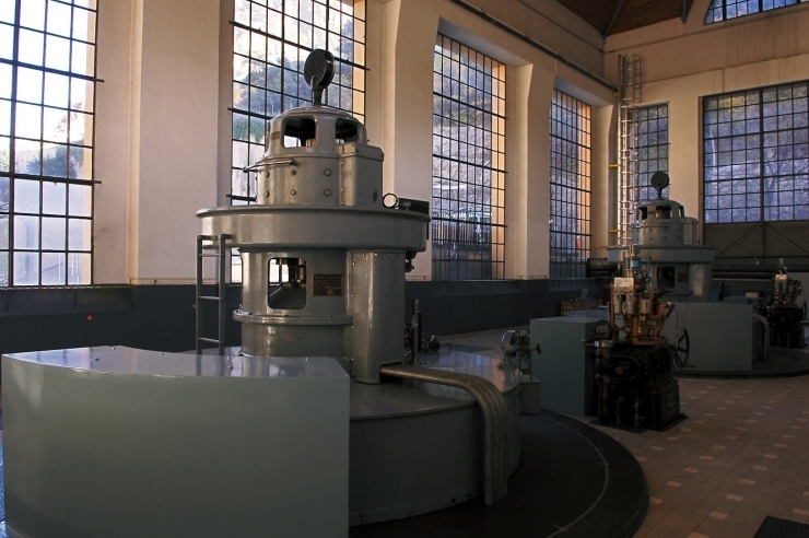 La central hidroelèctrica de FEDA.
 