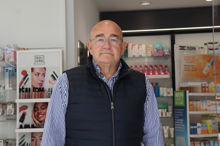 El president del Col·legi Oficial de Farmacèutics d'Andorra (COFA), Jesús Robinat.