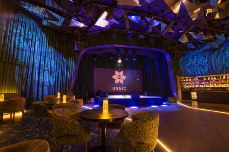 La sala Green Box d'Unnic.