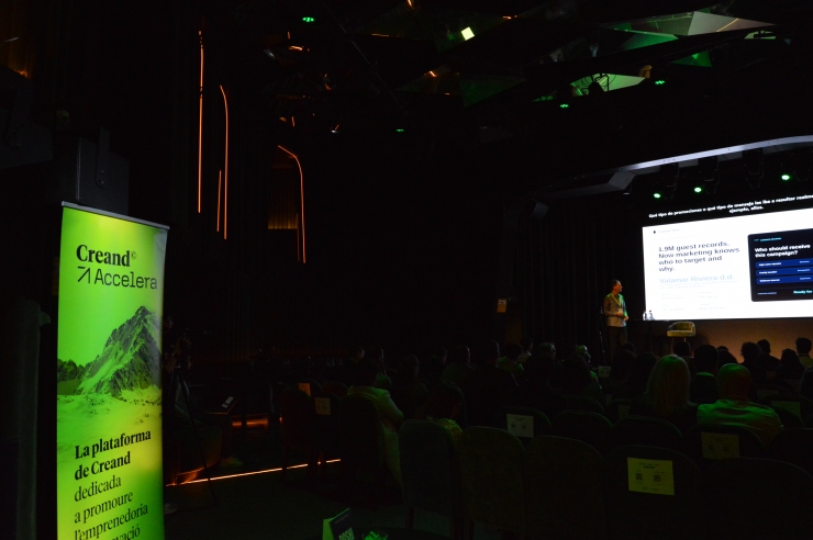 Un moment de l'Andorra Open Valley Demo Day.