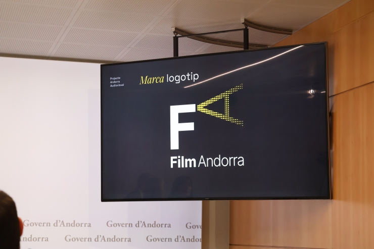 El logotip de Film Andorra.
